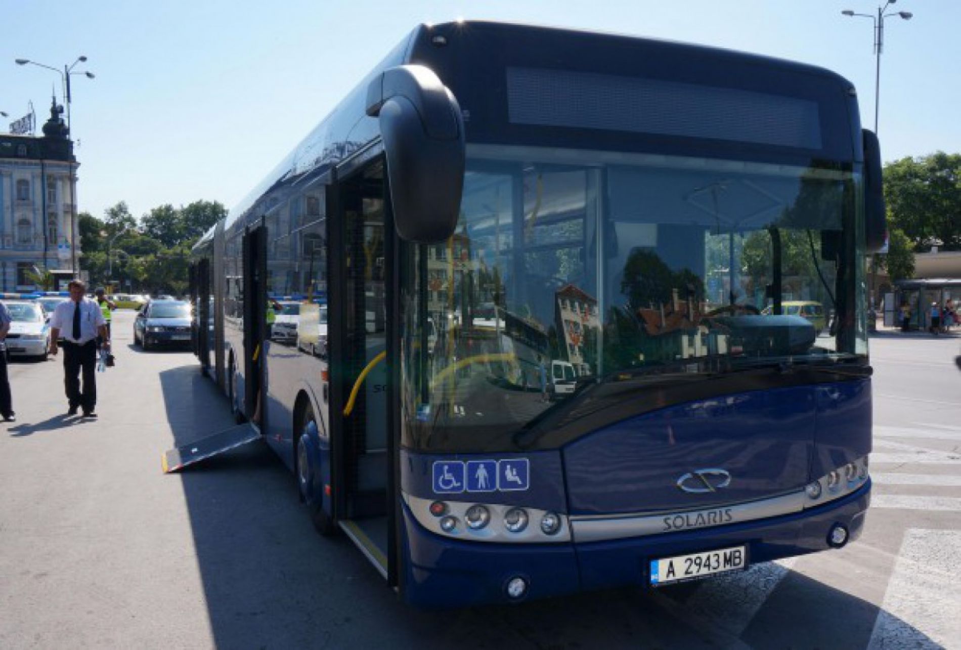 В Варне был представлен новый автобус