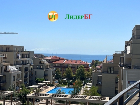 Двустаен апартамент - мезонет с гледка към морето в комплекс Луксор
